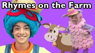 Old MacDonald Had a Farm And More Rhymes on the Farm | Nursery Rhymes from Mother Goose Club!