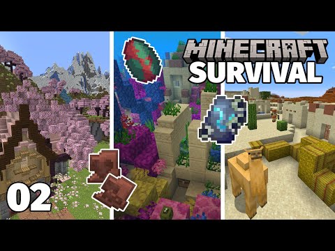 Exploring the New Update in Minecraft | 1.20 Let’s Play Episode 2