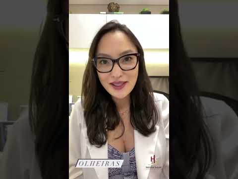 Pés de galinha, flacidez de pálpebras, olheiras?