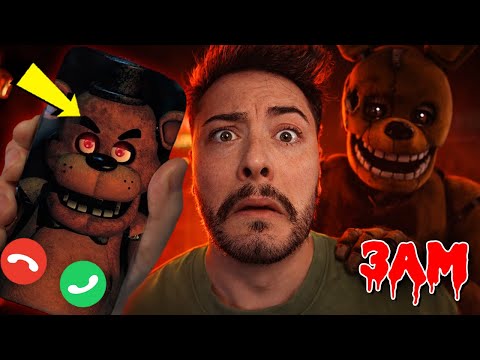 DO NOT FACETIME FREDDY FAZBEAR AT 3 AM!! (MISTAKE)