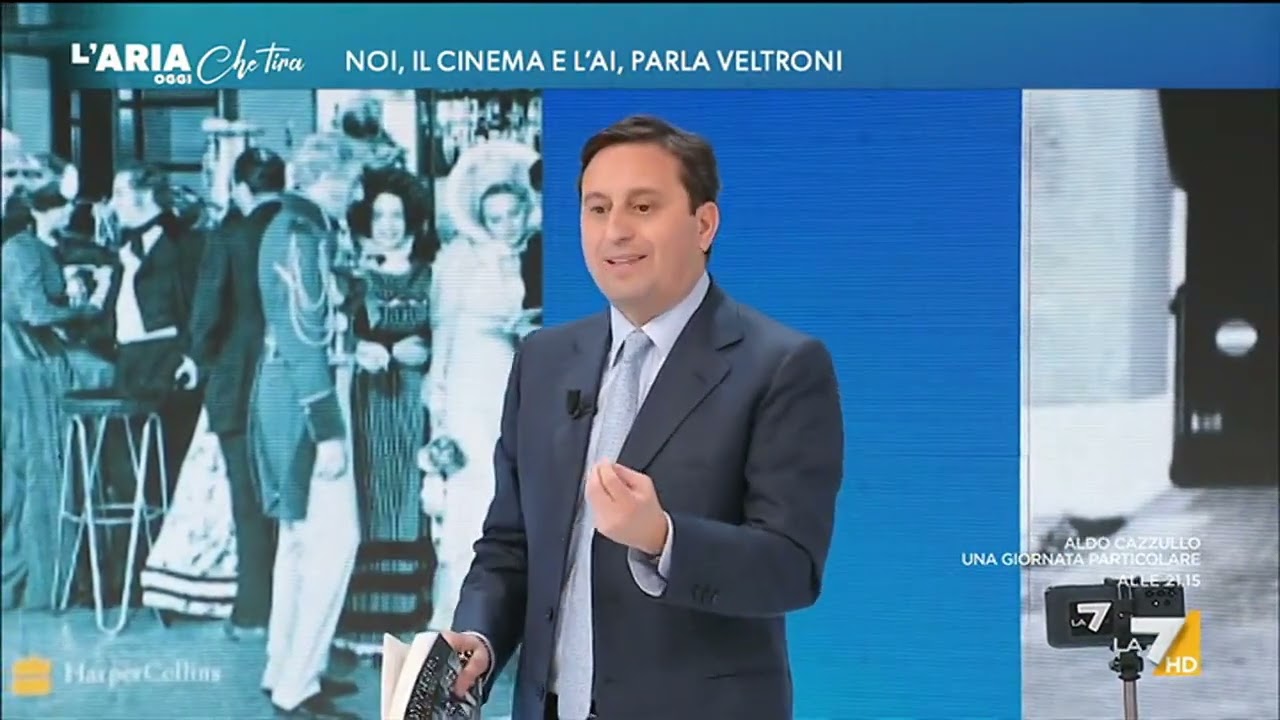 Walter Veltroni presenta "Il bar di Cinecittà": "La Hollywood sul Tevere identifica nel mondo ...