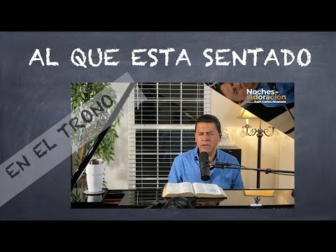 Al que esta sentado en el trono video