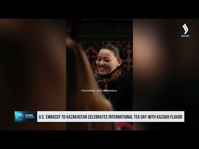 Международный день чая отмечают в Посольстве США в Казахстане с казахским колоритом