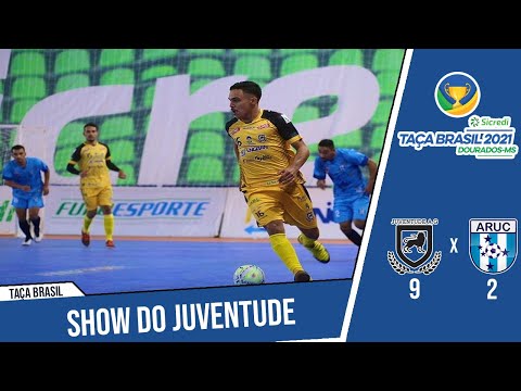 GOLS | JUVENTUDE AG 9 x 2 UNIDOS DO CRUZEIRO | TAÇA BRASIL DE FUTSAL 2021