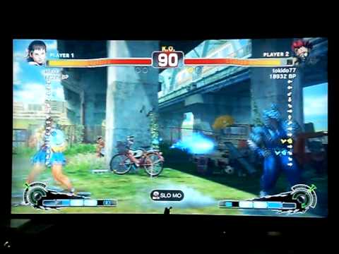 Tokido [Akuma] vs Uryo [Sakura] SUPER STREET FIGHTER 4 - Japanese Online Ranked Matches