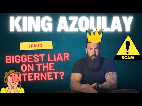 KING AZOULAY THE TOUGHEST MAN OF ALL TIME  #king #liar #trending #fraud #scam #viral #alpha