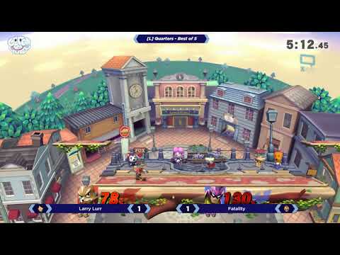 Larry Lurr vs Fatality - GOML 2017 - Wii U Losers Quarters