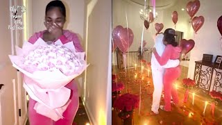 Nelly Surprises Wife Ashanti For Their 2nd Wedding Anniversary! 💍