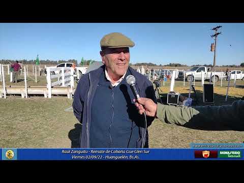 02-09-22 - Raúl Zanguitu - Remate de Cabaña Gue Glen Sur - Huanguelén, Bs. As.