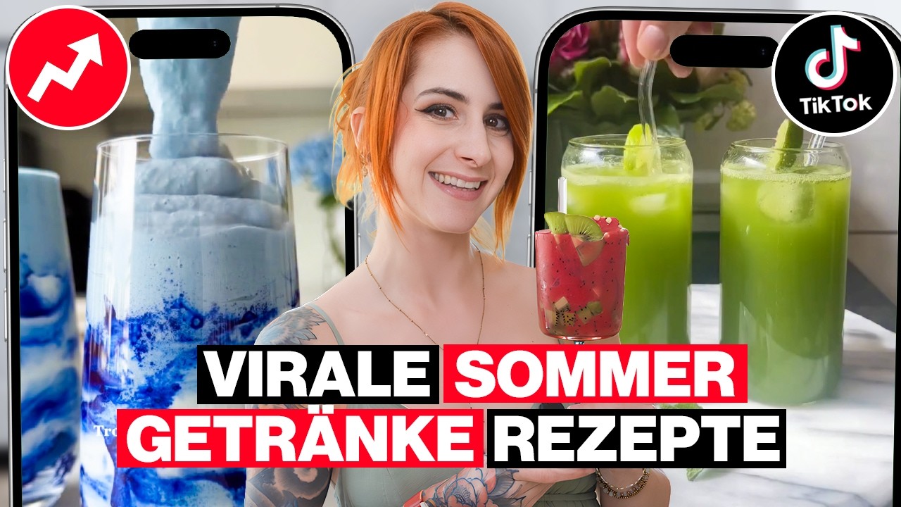 Ich teste virale SOMMER GETRÄNKE 2026 von TikTok 🔥