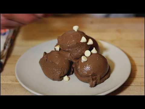 crème glacée au chocolat