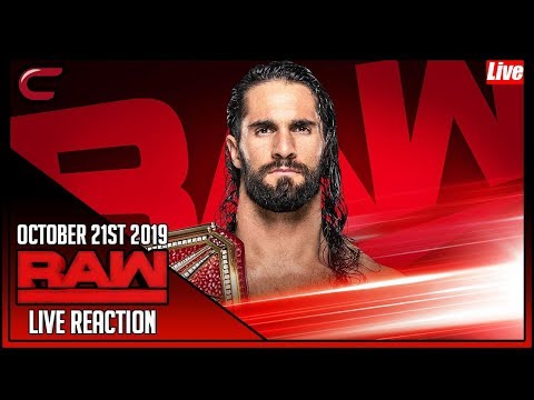 WWE RAW October 21st 2019 Live Stream: Live Reaction Conman167