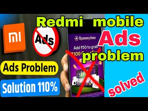Redmi mobile ads stop solution|| how to solve ads problem on redmi phone|| Ads problem solution100%