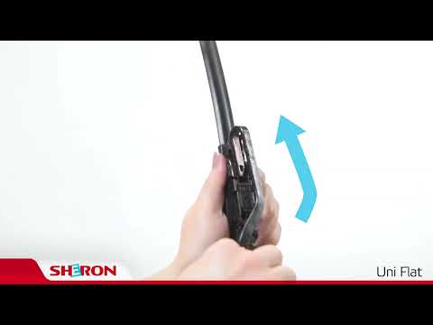 Встановлення склоочисника SHERON Uni Flat з кріпленням U Hook