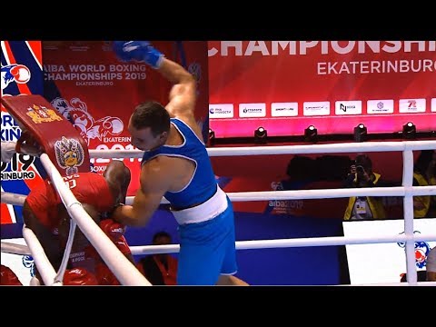 Quarterfinals (91kg) SAVON COTILLA Erislandy (CUB) vs PANTALEEV Radoslav (BUL) /AIBA World 2019