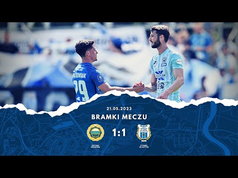 Bramki z meczu Hutnik Kraków - Stomil Olsztyn 1:1