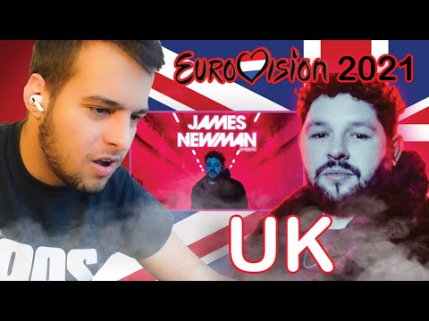 GREEK GUY REACTS TO UK EUROVISION 2021 SONG | James Newman - Embers