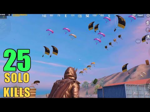 EVERYONE LANDED IN GEORGOPOL | 25 KILLS SOLO VS SQUAD | PUBG MOBILE