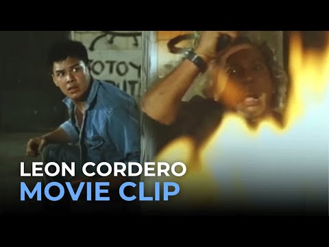 Leon sets the gang leader on fire! | Leon Cordero