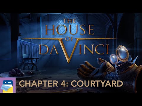 The House of Da Vinci: Chapter 4 Courtyard Walkthrough Guide & iOS Gameplay (by Blue Brain Games) - YouTube