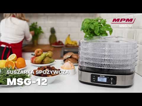 Vaisių džiovintuvas MPM MSG-12 video