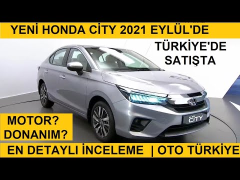 Yeni Honda City 2021 Eylül'de Türkiye de Satışta