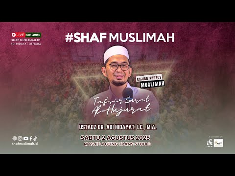 [LIVE] Kajian Spesial Bandung: Tafsir Surah Al-Hujurat - Ustadz Adi Hidayat