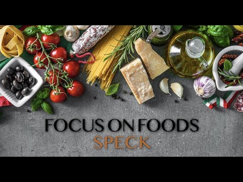 What the heck is Speck?  A delicious cured meat from Italy!