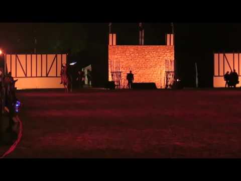 Hero Merkel & Spiritus Lupus Rittershow MPS Speyer 2016 Nachtshow Video 2