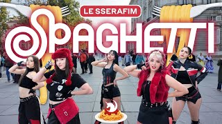 Download lagu [K-POP DANCE IN PUBLIC ONE TAKE] LE SSERAFIM (르세라핌) - SPAGHETTI || Dance cover by Ponysquad mp3