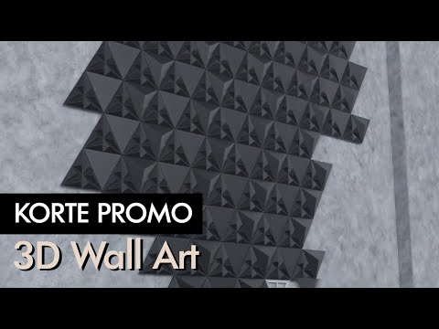 Korte Promo – 3D Wall Art Panelen