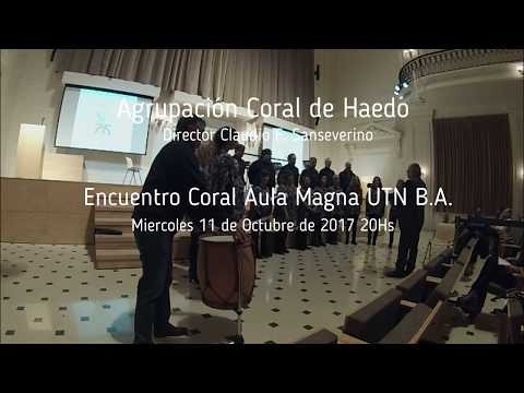 Pastor de nubes - Agrupación Coral de Haedo