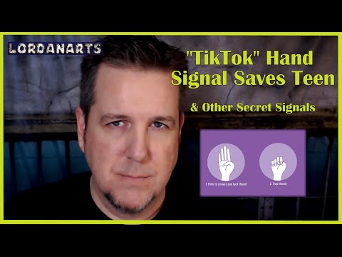 "TikTok" Hand Signal Saves Teen & Other Secret Signals