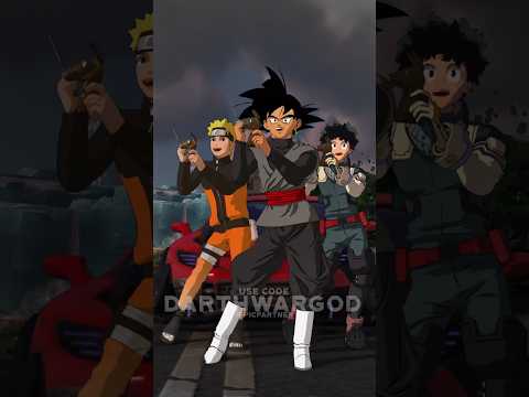 Goku Black Wants More! #epicpartner #fortnite #anime #shorts