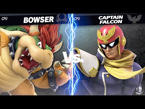 Wednesday Survivor Bowser VS Captain Falcon