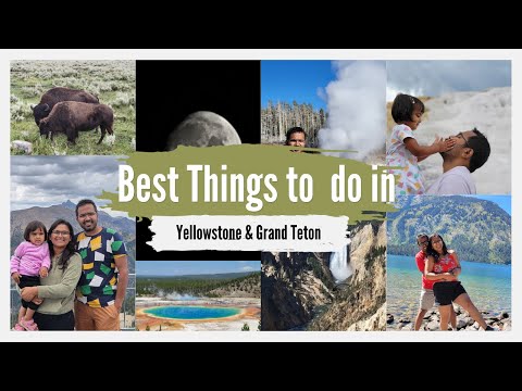 YELLOWSTONE NATIONAL PARK & GRAND TETON NATIONAL PARK (2023) | 7 Days Full Travel Guide | Wyoming