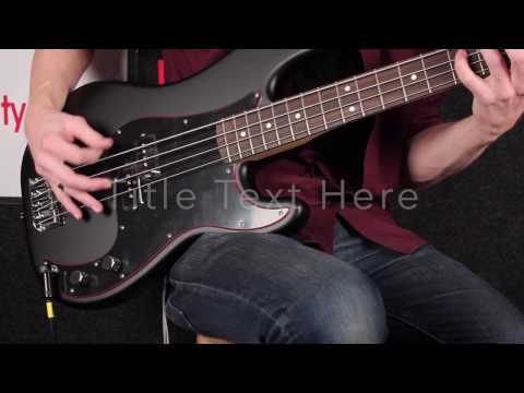 Fender Noir Limited Edition Precision Bass