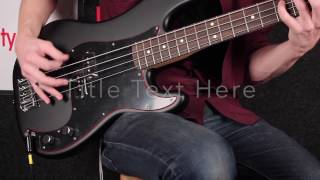Fender Noir Limited Edition Precision Bass