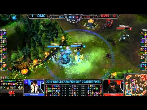 League of Legends 2014 World Championship - Quarterfinals - OMG vs NWS Game 2