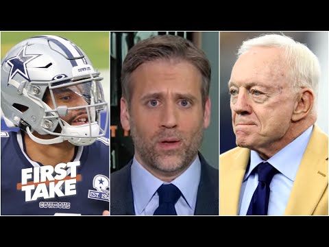 傑瑞瓊斯承認被達克普雷斯科特「打敗」！球隊將滿足他所有要求！— Max | First Take (Jerry Jones 'knows he's been beat' by Dak Prescott and will give him what he wants - Max |First Take)