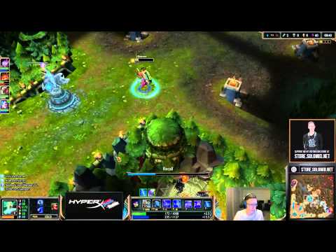 TSM Bjergsen Zilean vs Zed [Challenger Ranked solo queue mid