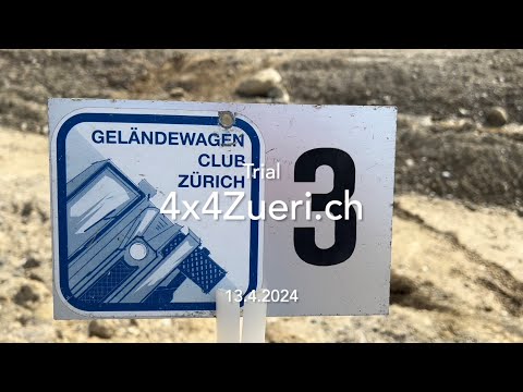 4x4 Züri Trial in der Kiesgrube