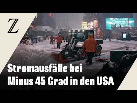 Hunderttausende Haushalte in den USA wegen Wintersturms ohne Strom