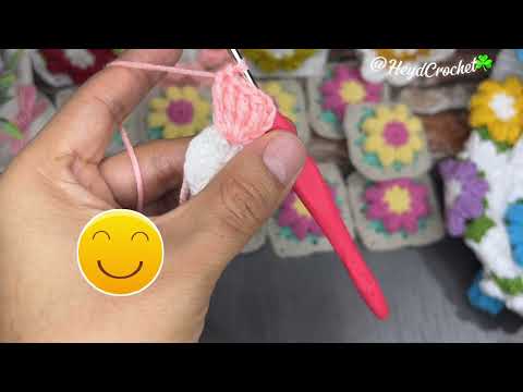 Mochilita de colores, súper bonito para tejerlo ! Regalar o vender artesanía hecho de hilo 😊✨🤩