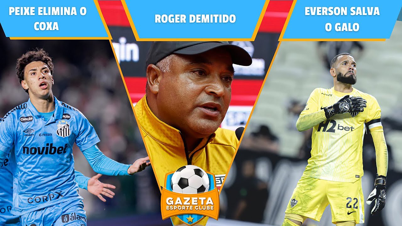 São Paulo eliminado e Roger demitido! Tudo sobre a Copa do Brasil