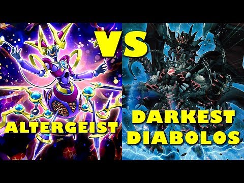 Real Life Yugioh - ALTERGEIST vs DARKEST DIABOLOST | May 2018 Scrub League