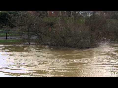 The River Wye In Flood