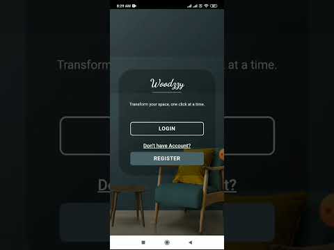 Ionic Furniture App UI Template (Ecommerce app UI)