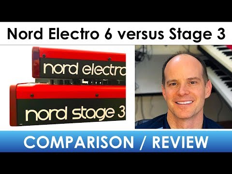 Nord Electro 6 im Vergleich zu Nord Stage 3, Vergleich und Überprüfung