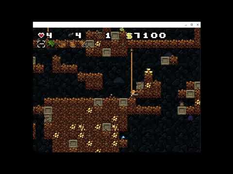 How to rob a shop in Spelunky Classic